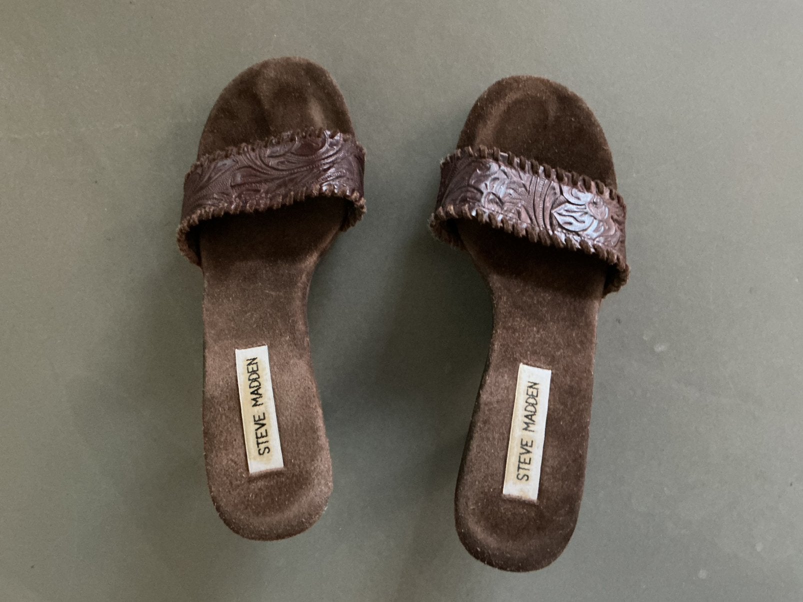 Houten kleppers Steve Madden, Ophalen of Verzenden, Zo goed als nieuw, Overige materialen