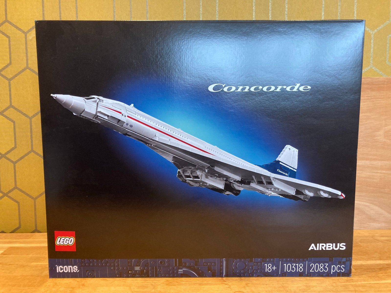 LEGO Icons Concorde (10318) - Zo goed als nieuw, Ophalen of Verzenden, Zo goed als nieuw, Overige merken