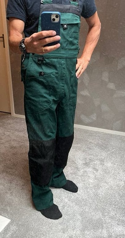HaVeP Comfort Tuinbroek zgan. Maat 48, Kleding | Heren, Ophalen of Verzenden, Zo goed als nieuw, Maat 48/50 (M), Groen