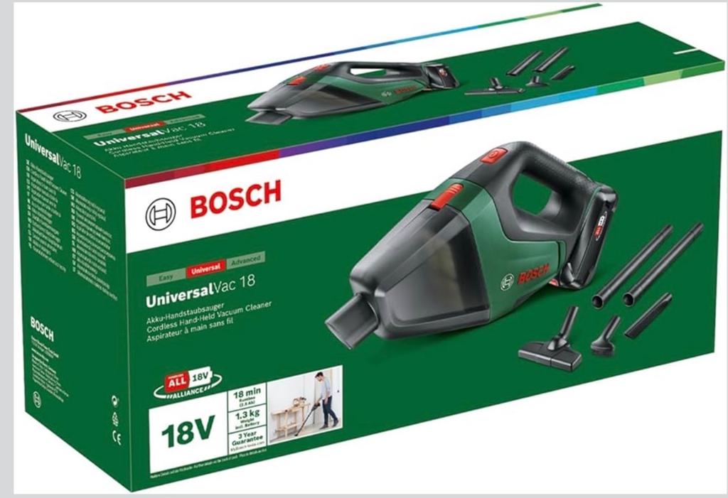 Nieuw Bosch 18V Kruimeldief - Draadloos en Krachtig, Ophalen, Bosch, Kruimeldief, Minder dan 1200 watt