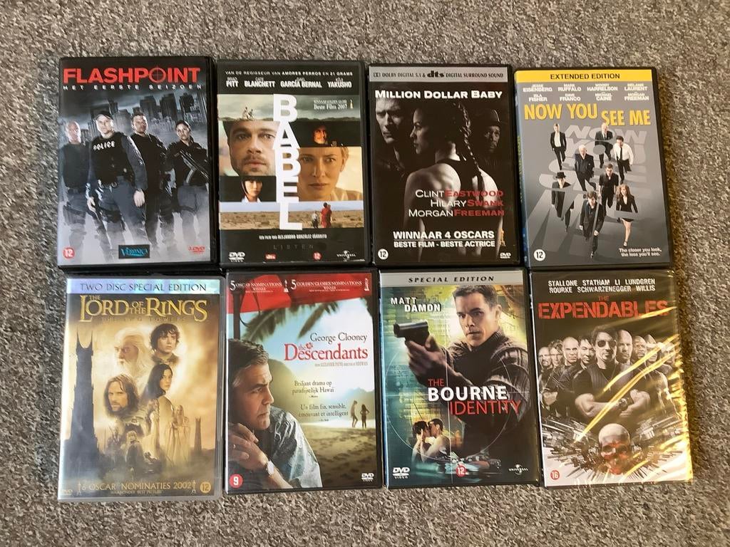 24 Films op DVD films. Diverse genres. Alles = €10,00, Vanaf 16 jaar, Ophalen of Verzenden, Gebruikt