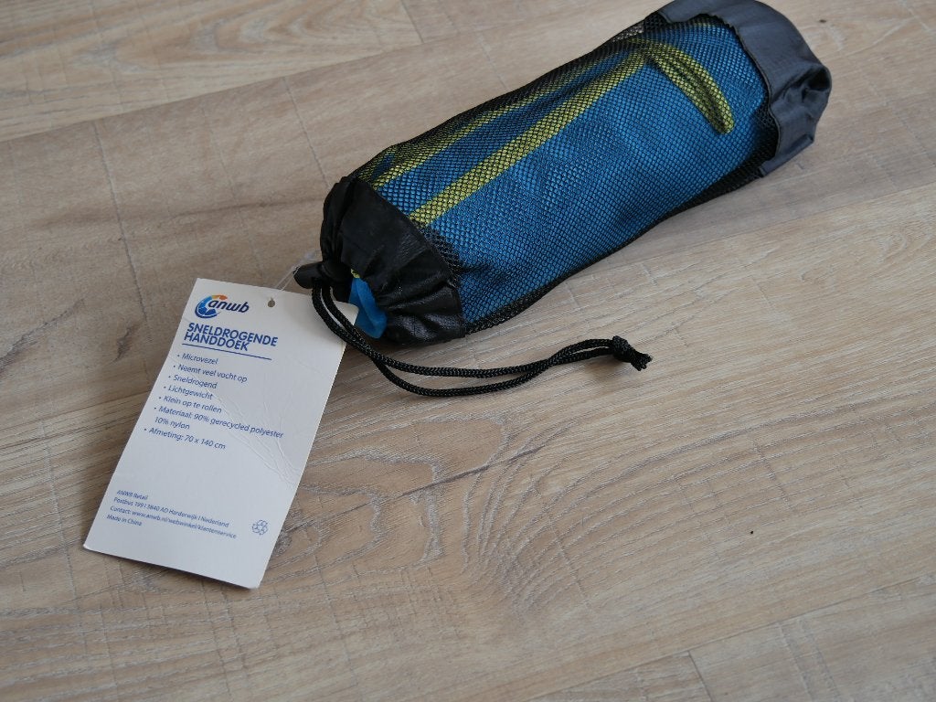 Handdoek sneldrogend voor op reis (NIEUW), Ophalen of Verzenden, Nieuw