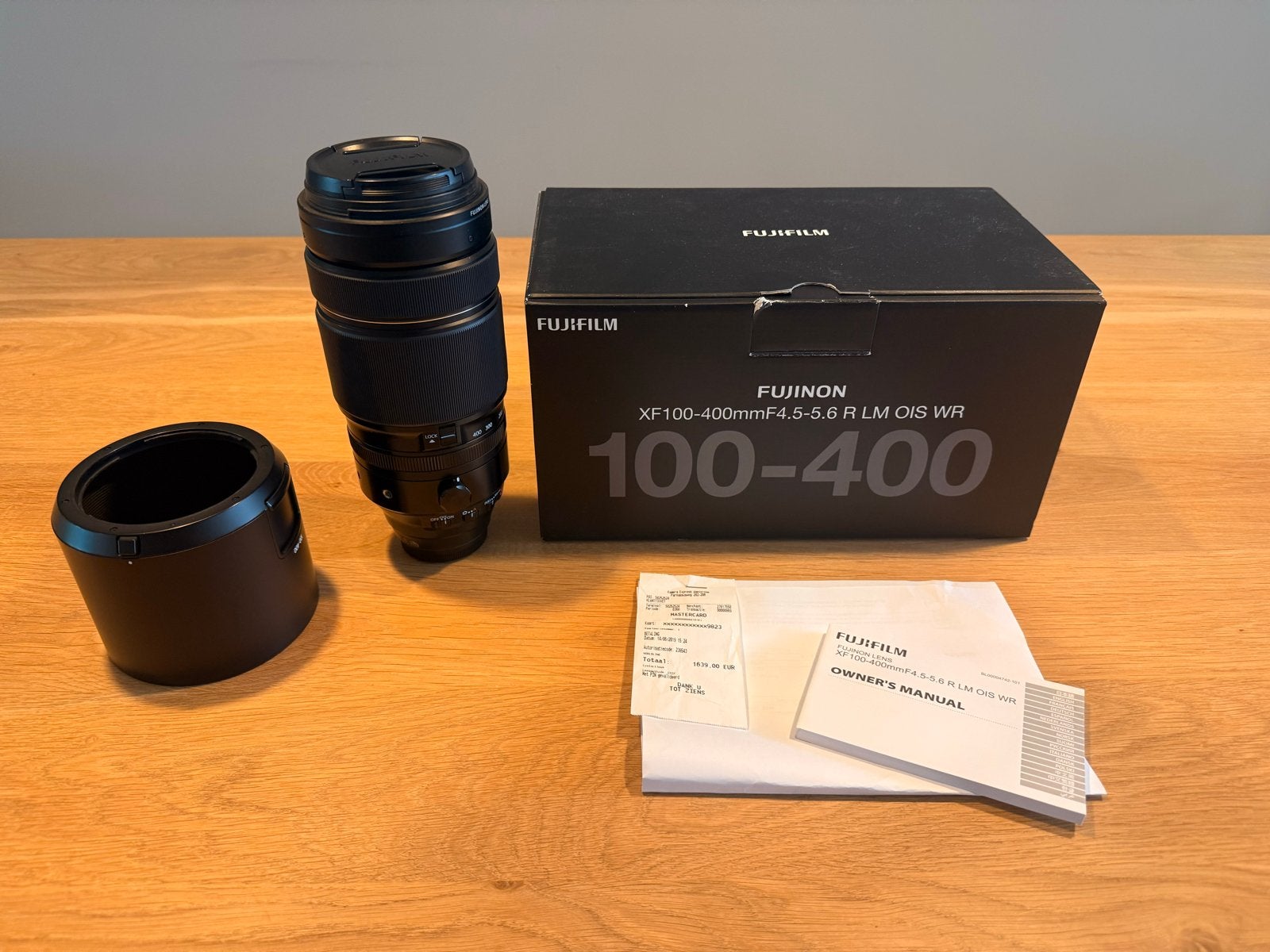 Fujifilm Fujinon XF 100-400mm F4.5-5.6 R LM OIS WR lens, Ophalen, Fujifilm, Gebruikt, Handmatige focus