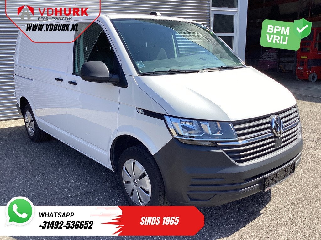 Volkswagen Transporter 2.0 TDI Weinig Km/ Carplay/ Cruise/ A, Voorwielaandrijving, Stof, Gebruikt, 4 cilinders