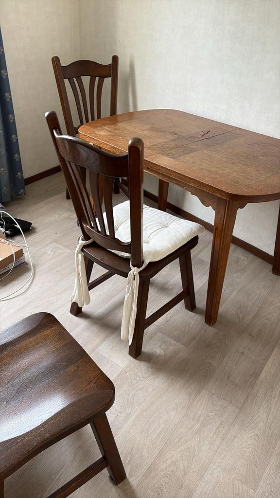 Eettafel met stoelen, Ophalen, 4 tot 6 stoelen
