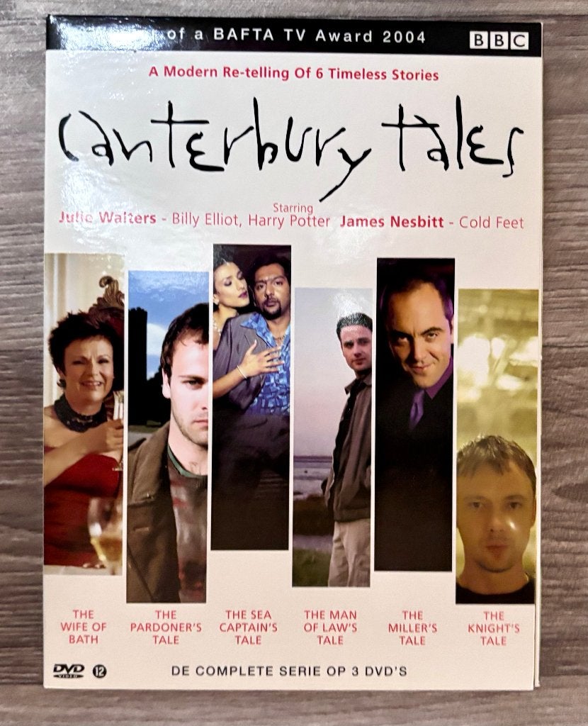 Canterbury Tales BBC (3-DVD) James Nesbitt Shakespeare, Engels, Alle leeftijden, Nederlands, Drama