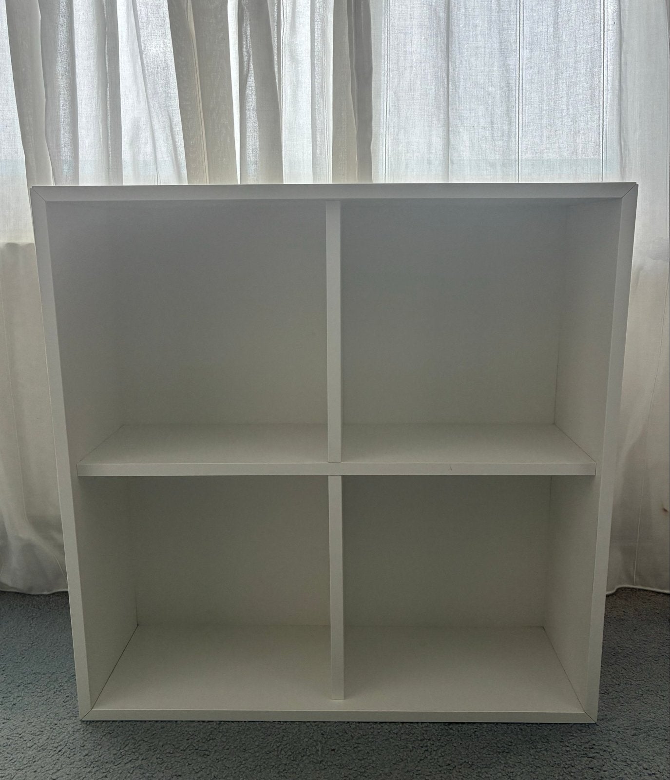IKEA EKET Kast met 4 vakken, wit | 70x25x70 cm | ZGAN, Ophalen, Zo goed als nieuw