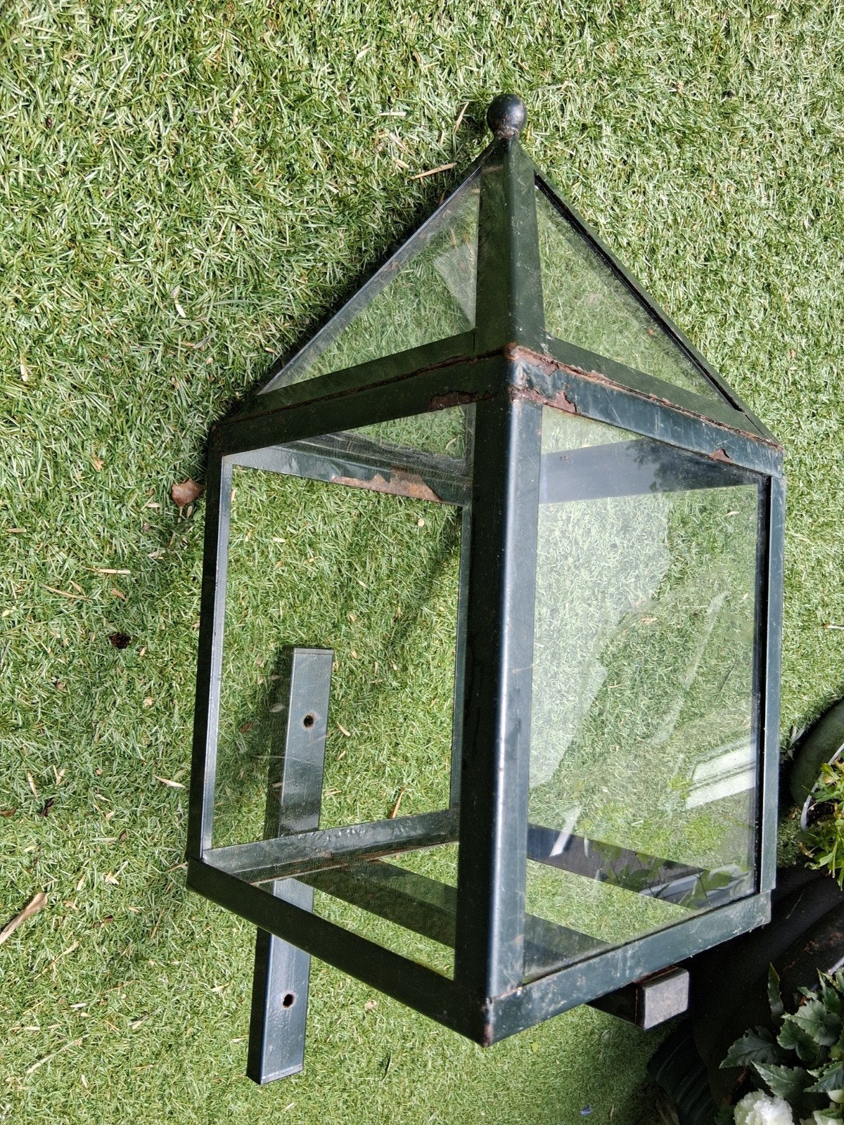 Buitenlamp (bij voordeur) nog van jan des Bouvries, Ophalen of Verzenden, Gebruikt, Minder dan 50 cm