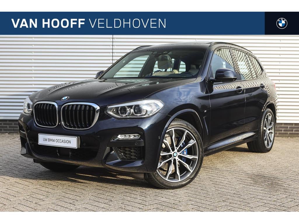 BMW X3 xDrive30i High Executive M Sport Automaat / Panoramad, Gebruikt, 4 cilinders, Zwart, Bedrijf