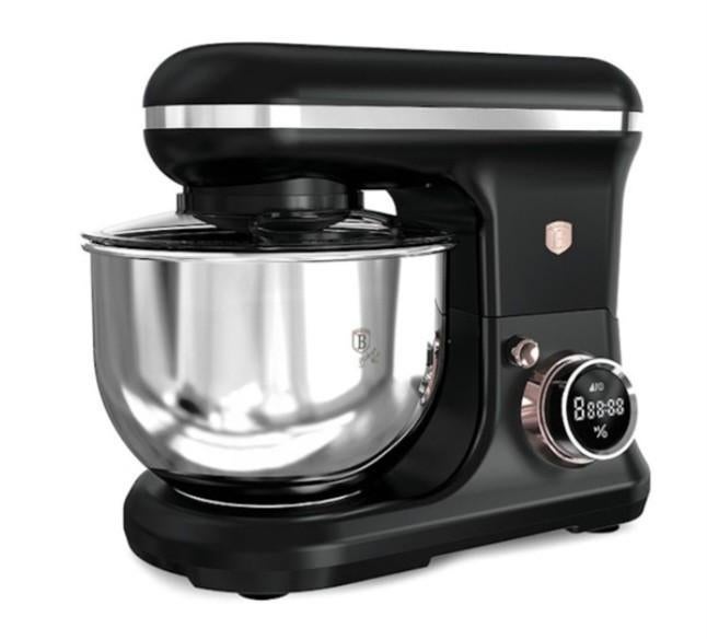 Berlinger Haus Keuken Machine - Rose gold 1200W, 4 liter of meer, Ophalen of Verzenden, Nieuw, 3 snelheden of meer
