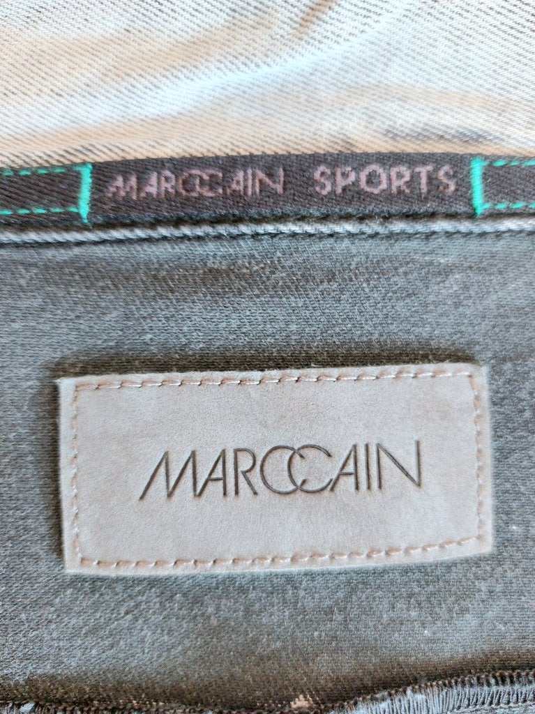 Marccain spijkerjasje, Verzenden, Maat 42/44 (L), Zo goed als nieuw, Grijs