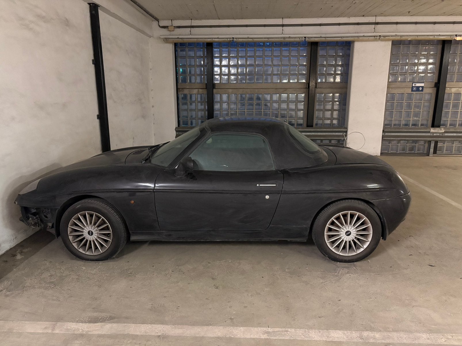 Fiat Barchetta 1.8 16V 2000 Zwart, Ophalen of Verzenden, Voor, Fiat, Bumper
