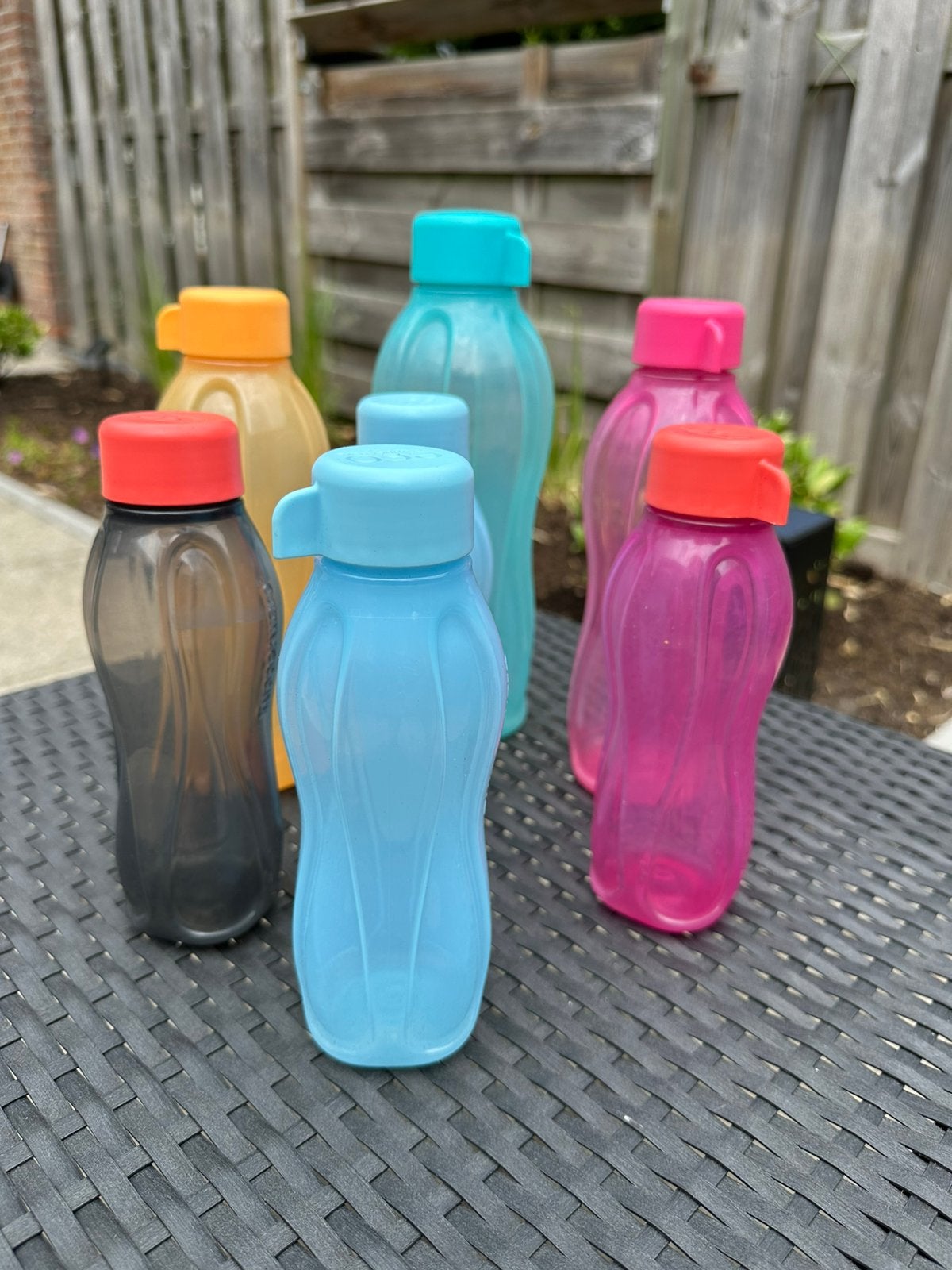 7 Tupperware drinkflessen, Huis en Inrichting, Keuken | Tupperware, Ophalen of Verzenden, Zo goed als nieuw, Overige typen
