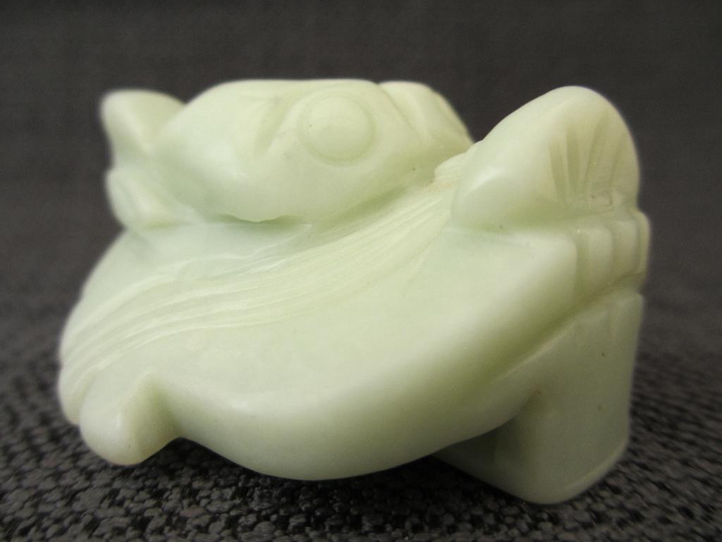 Antieke Chinese jade "Mask Buckle", ca. 1880/1900., Ophalen of Verzenden