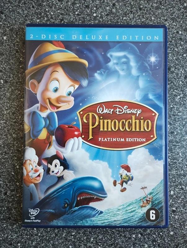 Walt Disney Pinocchio Platinum Edition, Tekenfilm, Verzenden, Amerikaans, Zo goed als nieuw