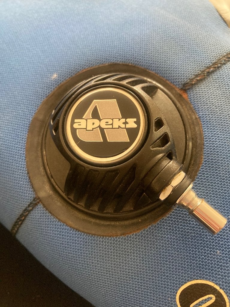 Apeks inflator en deflator, Watersport en Boten, Ophalen of Verzenden, Gebruikt