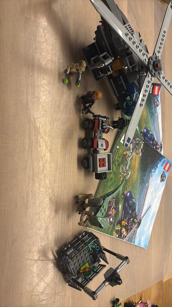 Lego Blue achtervolging, Ophalen of Verzenden, Zo goed als nieuw, Complete set, Lego