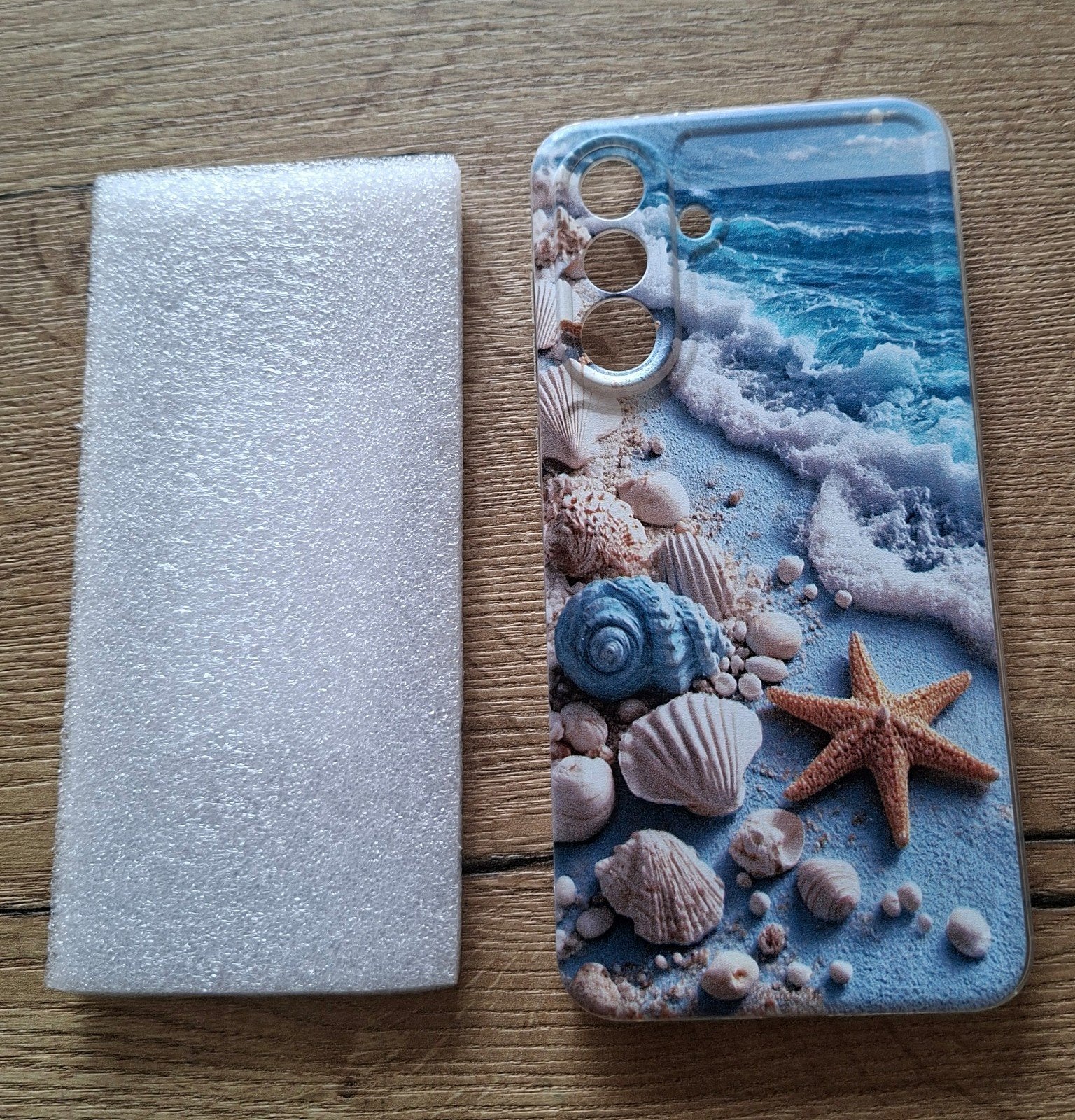 Nieuw Hoesje voor Samsung Galaxy A56 - Schelpen Design, Ophalen of Verzenden, Nieuw, Hoesje of Tasje