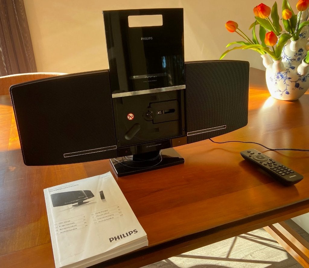 Philips MCM233 design Microset, Ophalen of Verzenden, Zo goed als nieuw, Sony, Microset