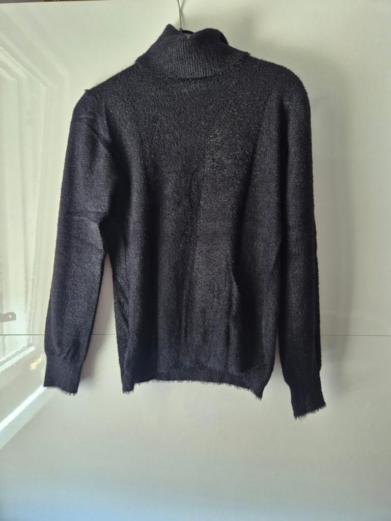 Teddy coltrui zwart - maat S, Kleding | Dames, Truien en Vesten, Ophalen of Verzenden, Zo goed als nieuw, Maat 38/40 (M), Zwart