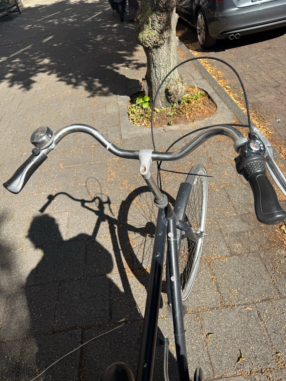 Azor fiets 59 cm – 3 versnellingen – handrem + terugtraprem, Overige merken, Terugtraprem, Gebruikt, Versnellingen