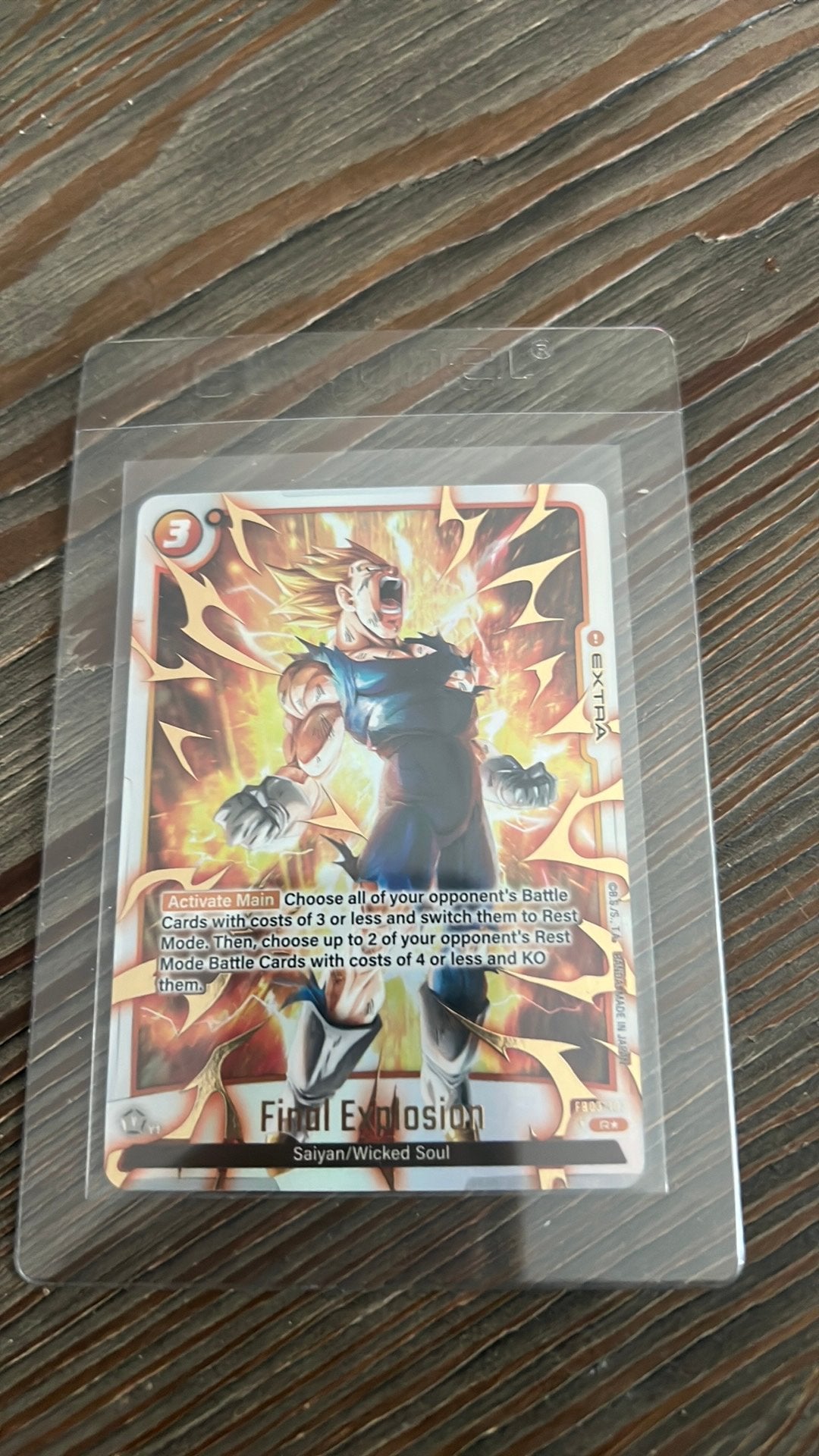 Dragon ball fb03-102 final explosion R️*, Ophalen of Verzenden, Zo goed als nieuw