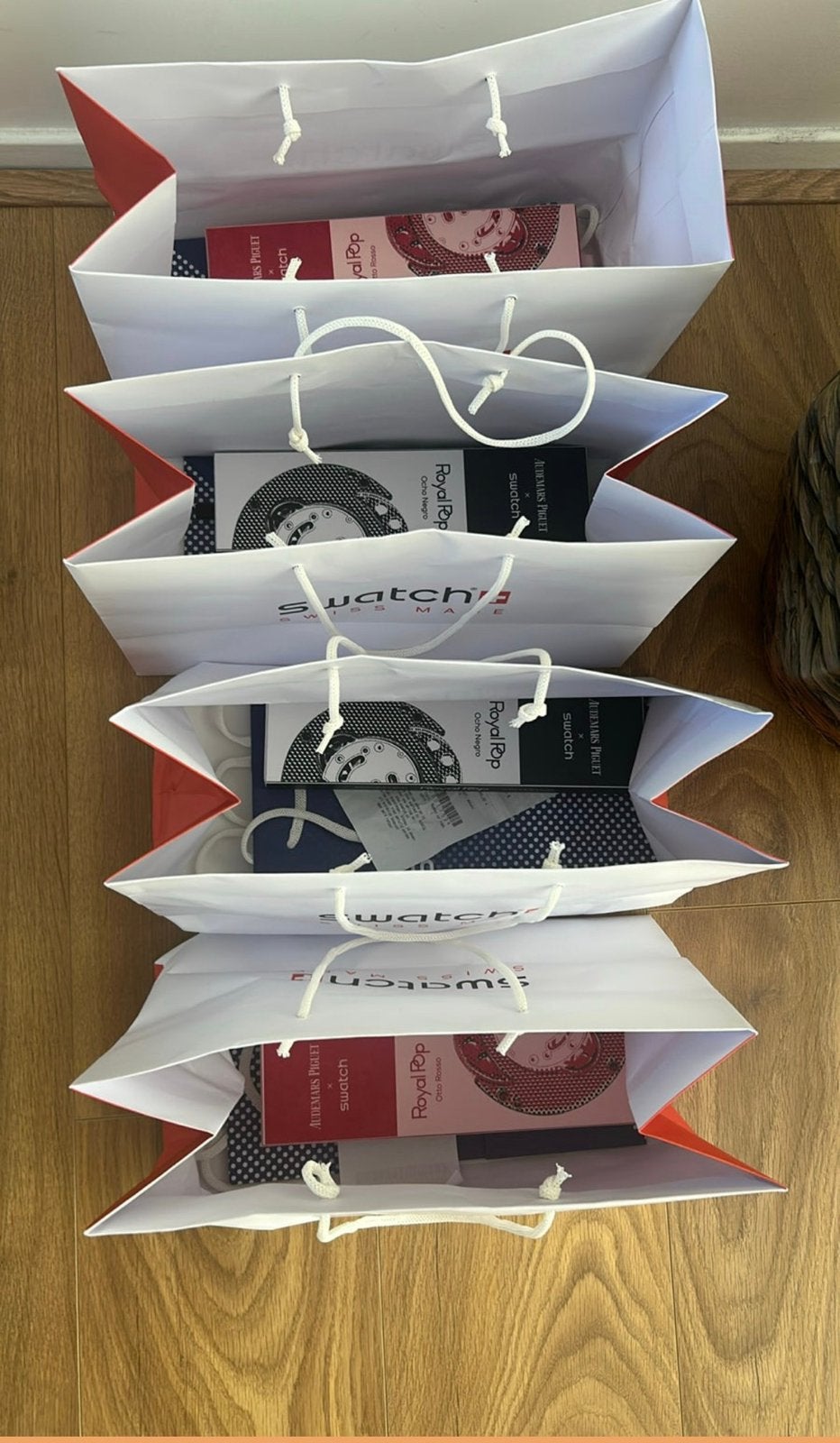 Partij Swatch x Audemars Piguet Royal Pop, Ophalen of Verzenden, Zo goed als nieuw