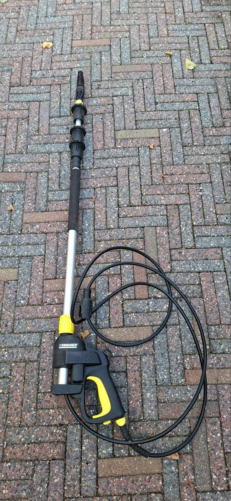 Kärcher hogedrukreiniger spuitlans met slang, Ophalen, Gebruikt, Elektrisch, Kärcher