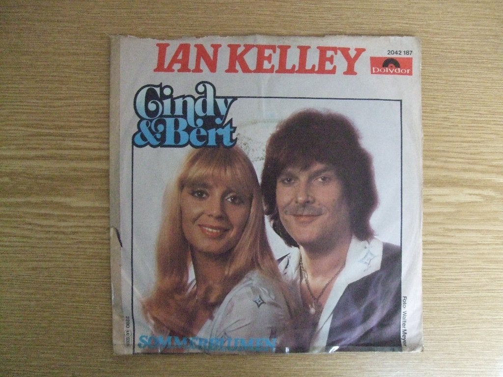 CINDY & BERT     IAN KELLY / SOMMERBLUMEN, 7 inch, Ophalen of Verzenden, Zo goed als nieuw, Pop