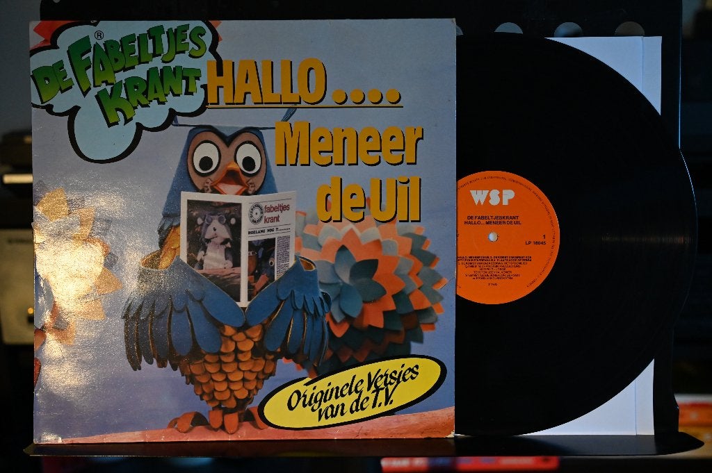 LP 1985 De Fabeltjes Krant - Hallo.. Meneer de Uil, Cd's en Dvd's, LP, Gebruikt, Ophalen of Verzenden, Soundtrack of Musical