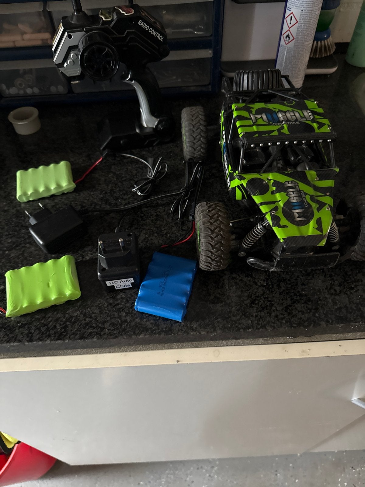 RC Auto Offroad Buggy met Afstandsbediening en Batterijen, Gebruikt, Auto offroad, RTR (Ready to Run), Overige schalen