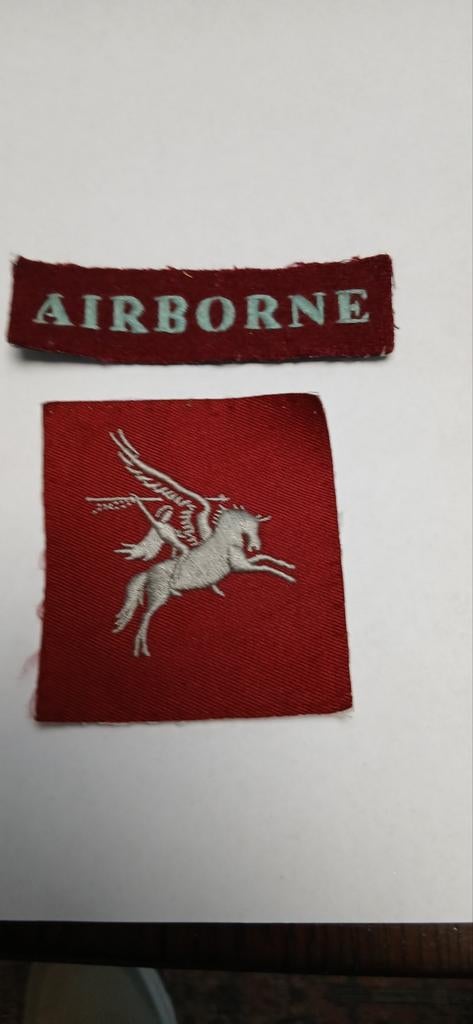 Wo2 mouwemblemen, Ophalen of Verzenden, Embleem of Badge