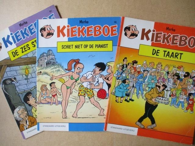 adv11321 kiekeboe, Eén stripboek, Ophalen, Gelezen