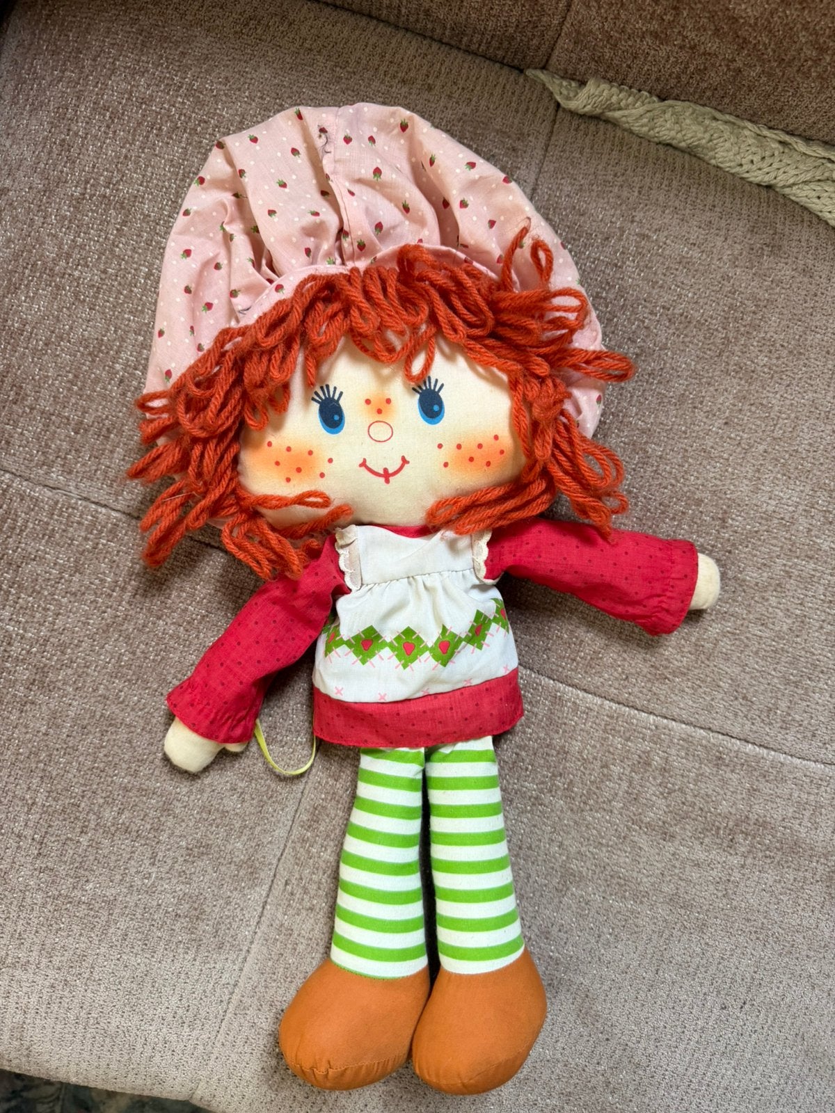 Vintage Strawberry Shortcake Lappenpop (Kenner, 1980), Ophalen of Verzenden, Gebruikt, Pop