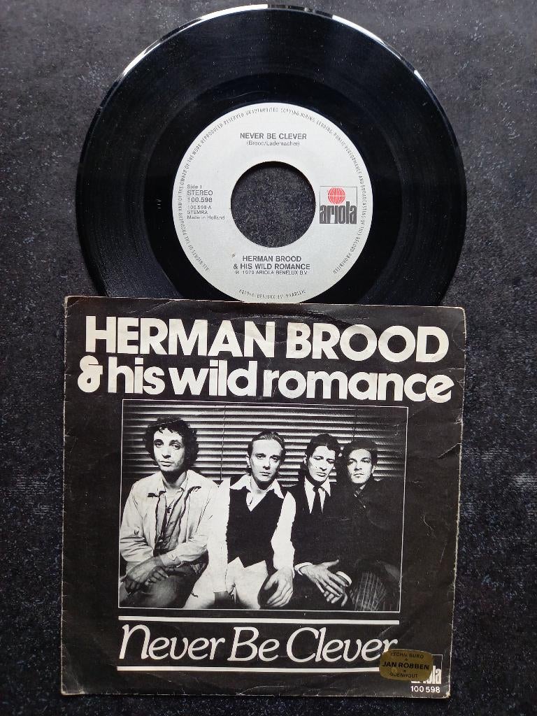 Herman Brood - Never be clever 1979, Gebruikt, 7 inch, Single, Ophalen of Verzenden