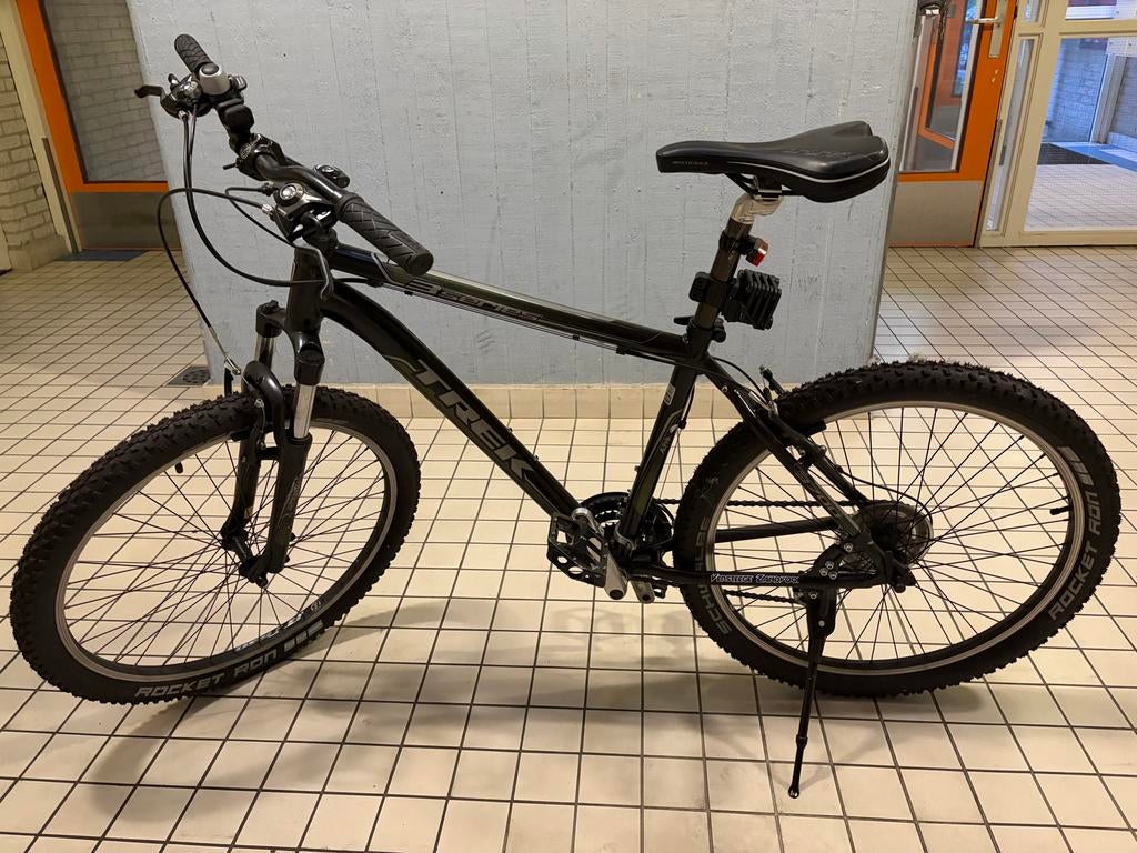 Trek Mountainbike - 21 versnellingen met fietsslot, Ophalen, Hardtail, 45 tot 49 cm, Zo goed als nieuw