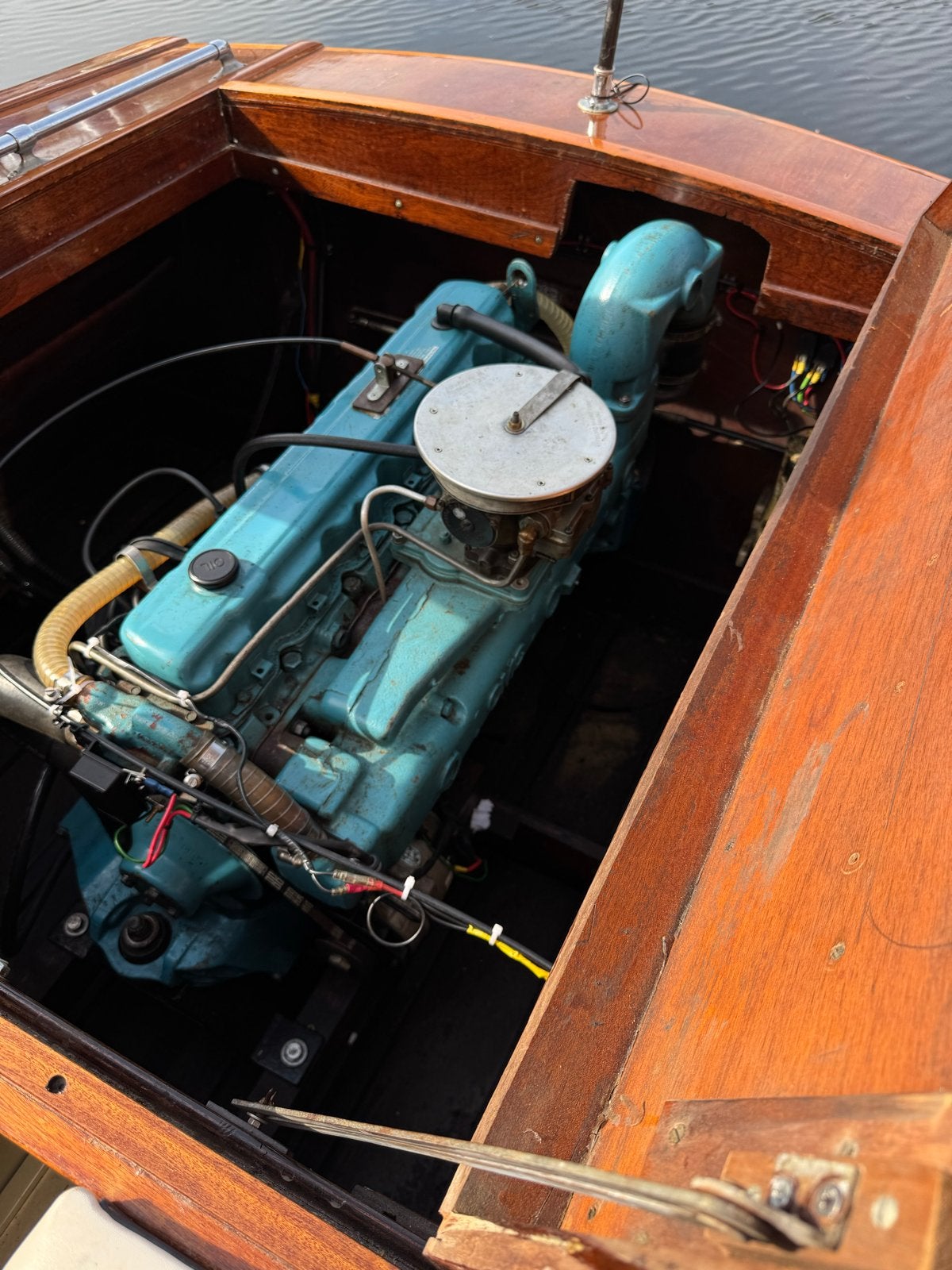 OMC Inboard motor 165pk, Ophalen, Binnenboordmotor, Zo goed als nieuw, Benzine