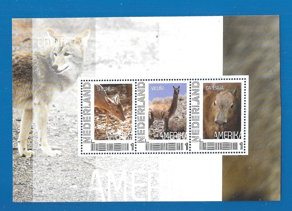 Serie Zoogdieren uit alle Windstreken - 2013, Verzenden, Na 1940, Postfris