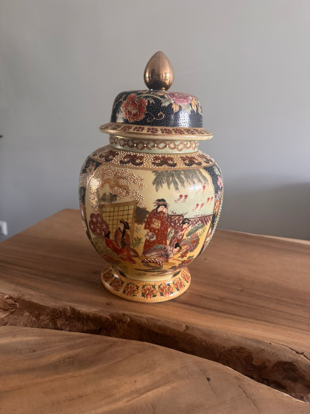 Chinese deksetpot, Antiek en Kunst, Antiek | Vazen, Ophalen of Verzenden