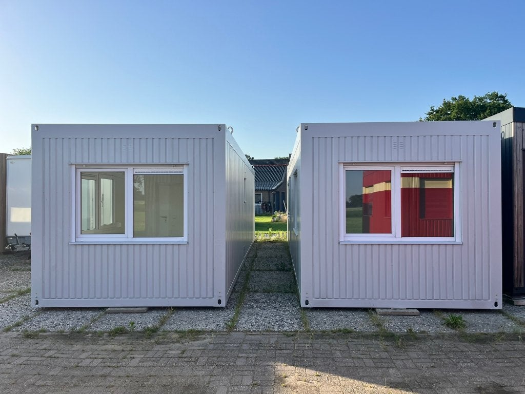 TE HUUR | Unit | Kantoorunit | Uitvoerderskeet | 10 x 3 mtr, Zakelijke goederen, Machines en Bouw | Keten en Containers, Verzenden