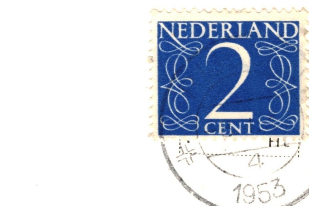 936004 Rijssen Klederdracht 1953 Gelopen met zegel, Ophalen of Verzenden, 1940 tot 1960, Gelopen, Overijssel