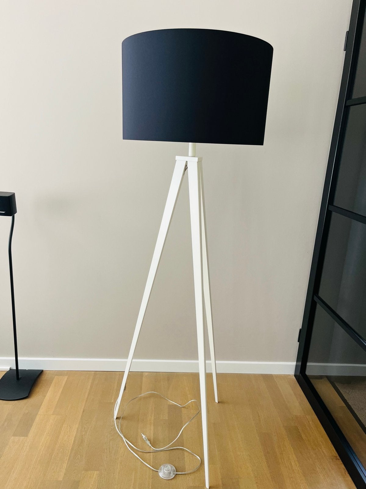 Zuiver tripod vloerlamp met driepoot, Ophalen, E27 (groot), Zo goed als nieuw, Metaal