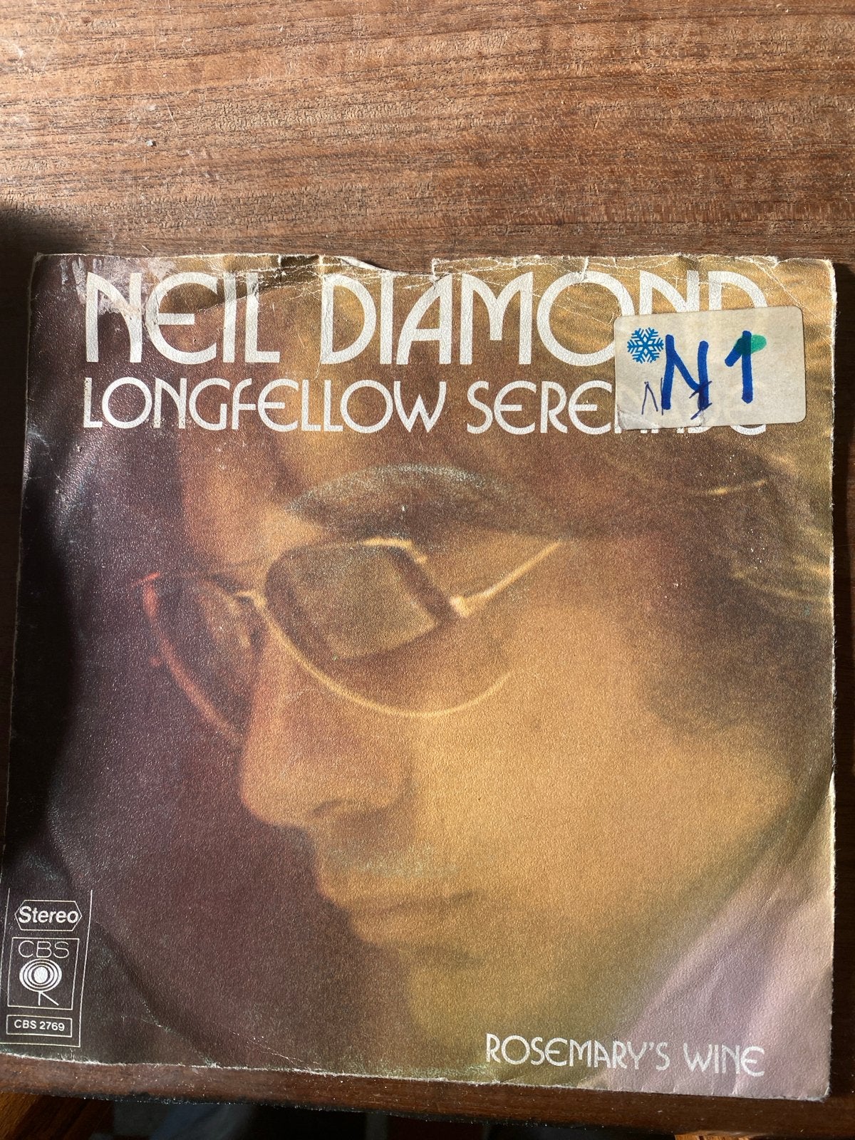Neil Diamond - Longfellow Serenade / Rosemary's Wine (Vinyl), Gebruikt, 7 inch, Ophalen of Verzenden, Pop