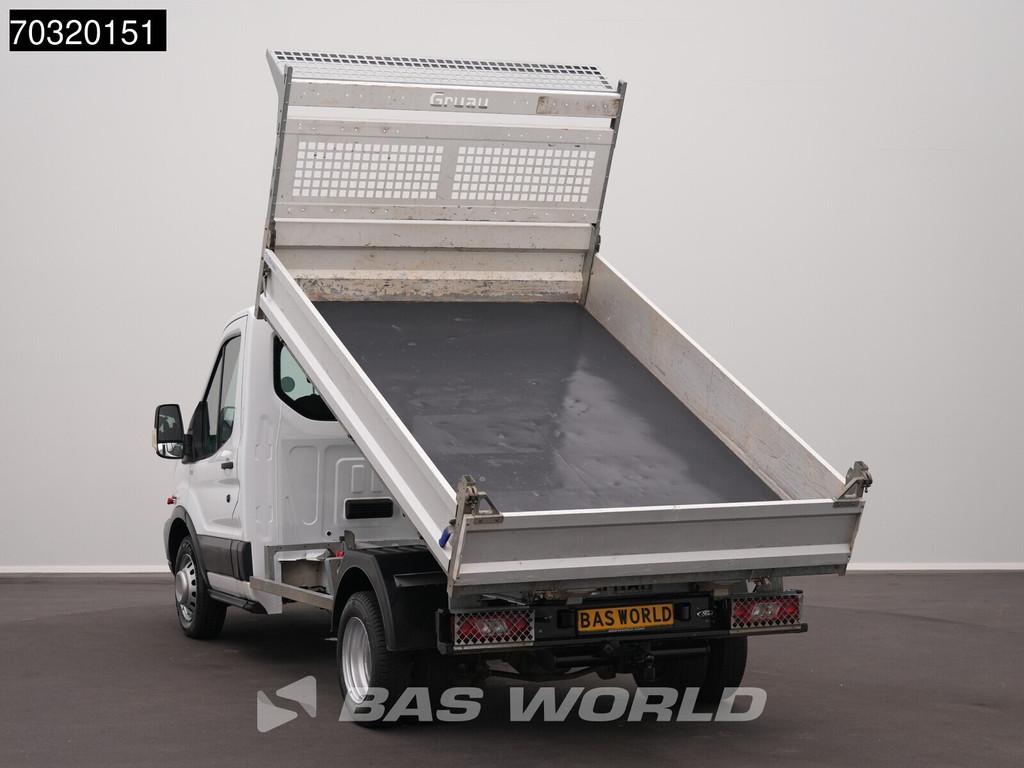 Ford Transit 170pk Kipper Dubbellucht 3,5t Trekhaak Airco Cr, Stof, Euro 6, 4 cilinders, Wit