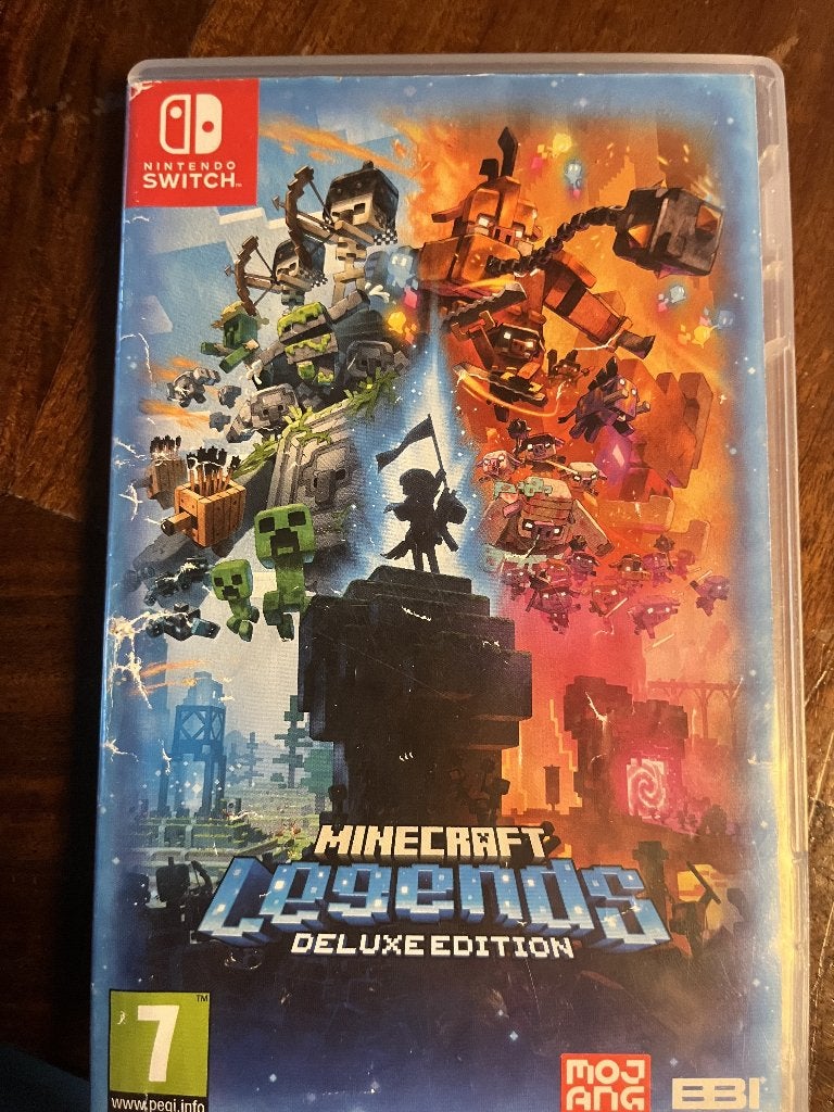 Minecraft Legends Deluxe Edition, Avontuur en Actie, 1 speler, Ophalen of Verzenden, Zo goed als nieuw