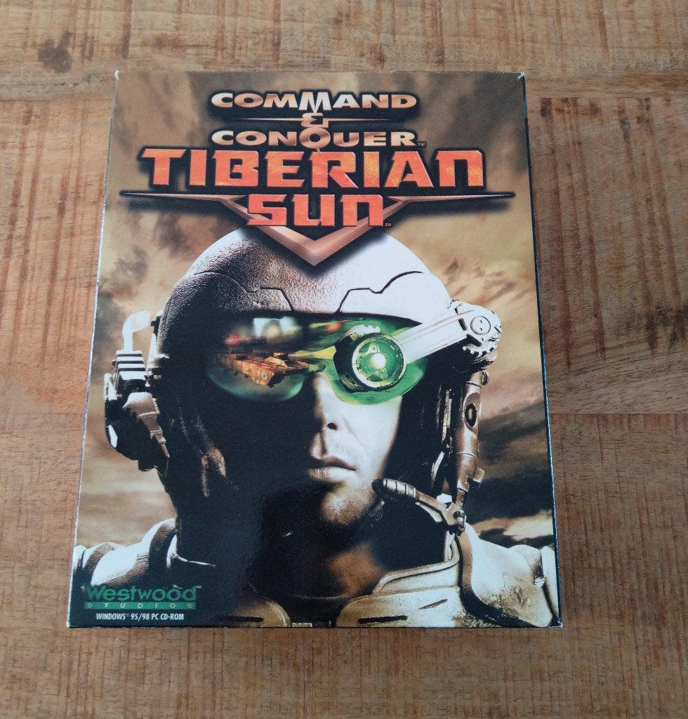 Command & Conquer Tiberian Sun Big Box pc retro, Gebruikt, 1 speler, Ophalen of Verzenden, Strategie en Constructie