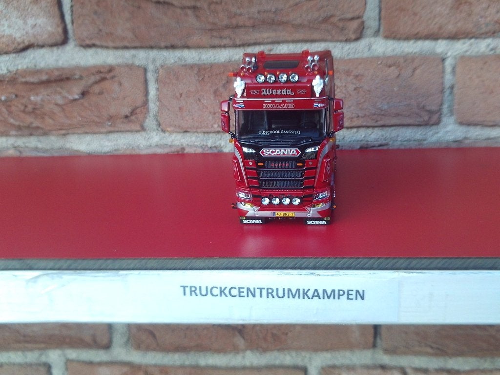 Tekno Scania  NGS  Highline  Oldskool  van  Weeda., Hobby en Vrije tijd, Modelauto's | 1:50, Ophalen of Verzenden, Nieuw, Bus of Vrachtwagen