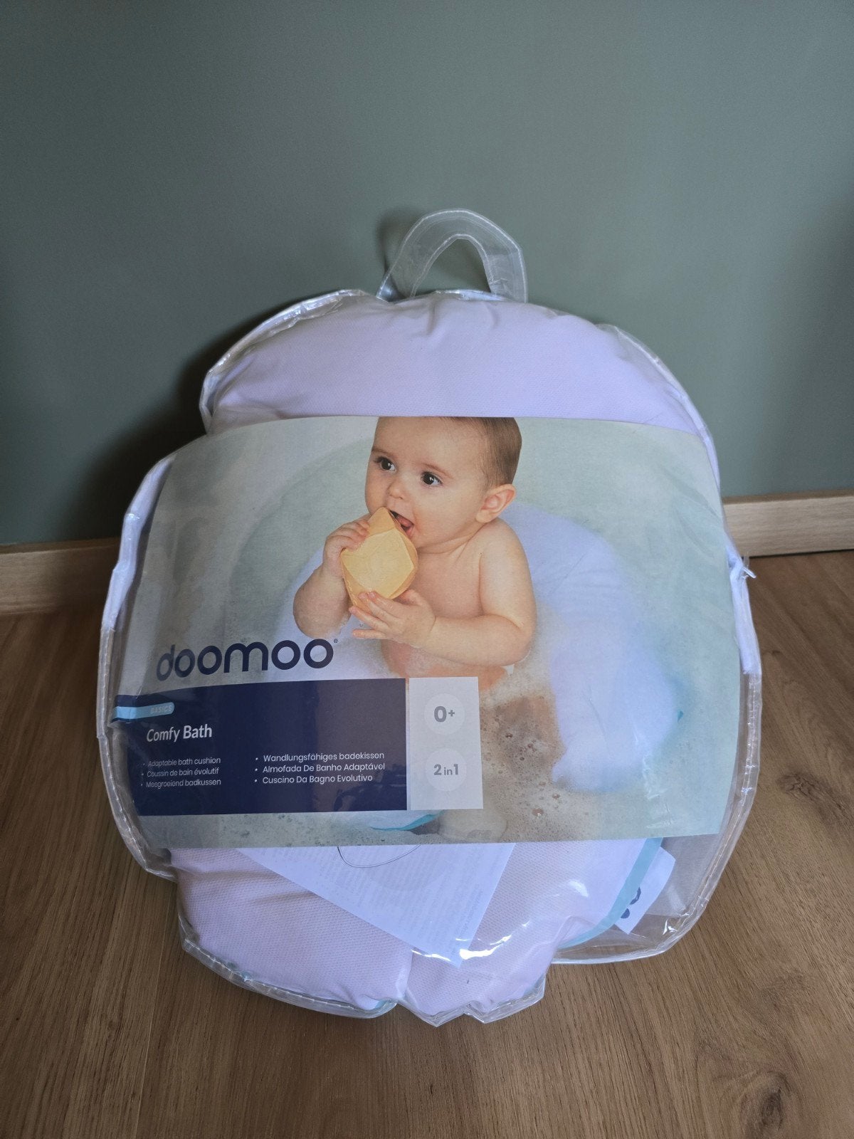 Doomoo Comfy Bath Badkussen - Comfortabel en Veilig, Ophalen, Zo goed als nieuw, Badzitje of Badring, Overige merken
