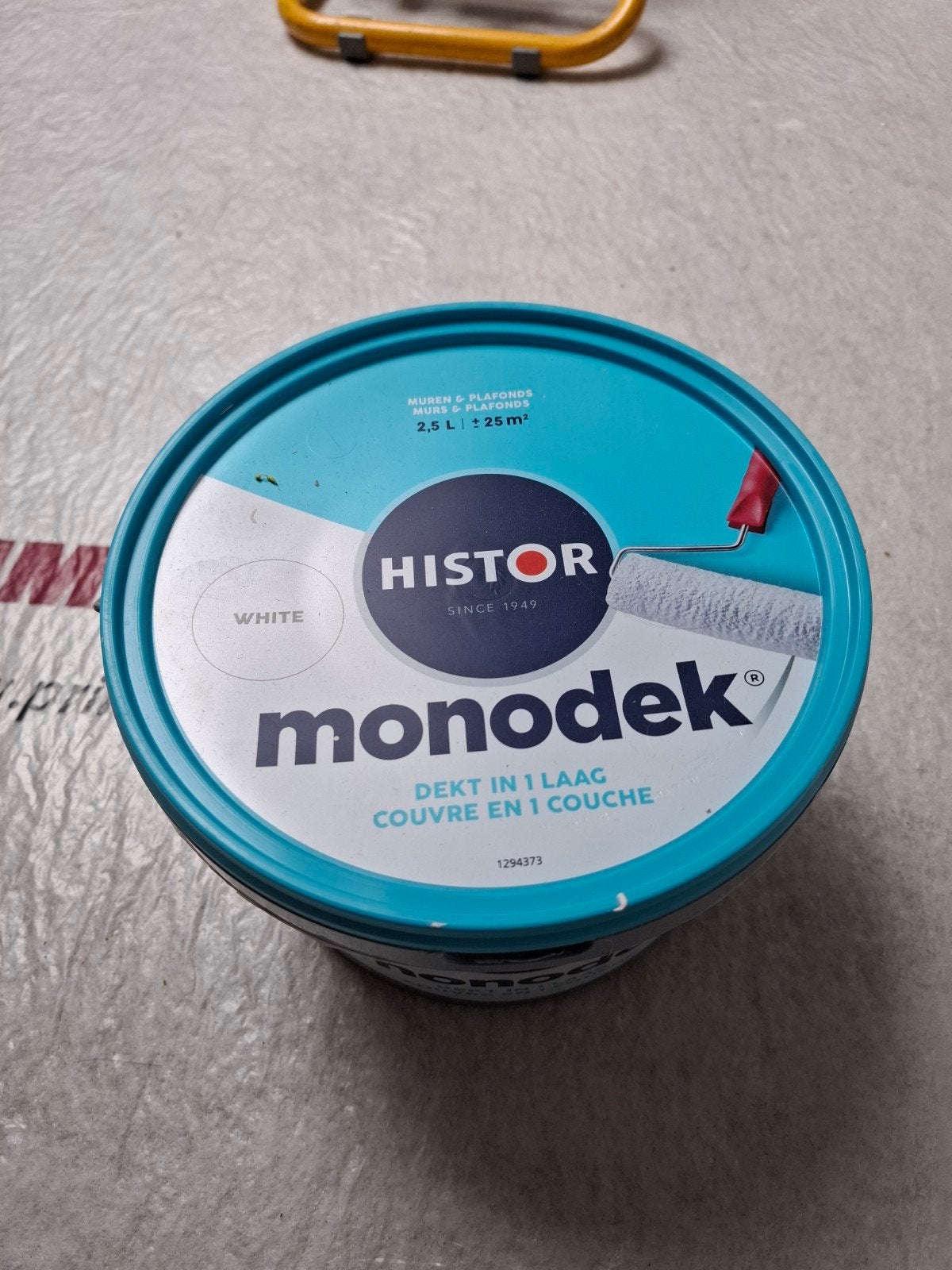 Histor Monodek Muurverf Wit 2.5L