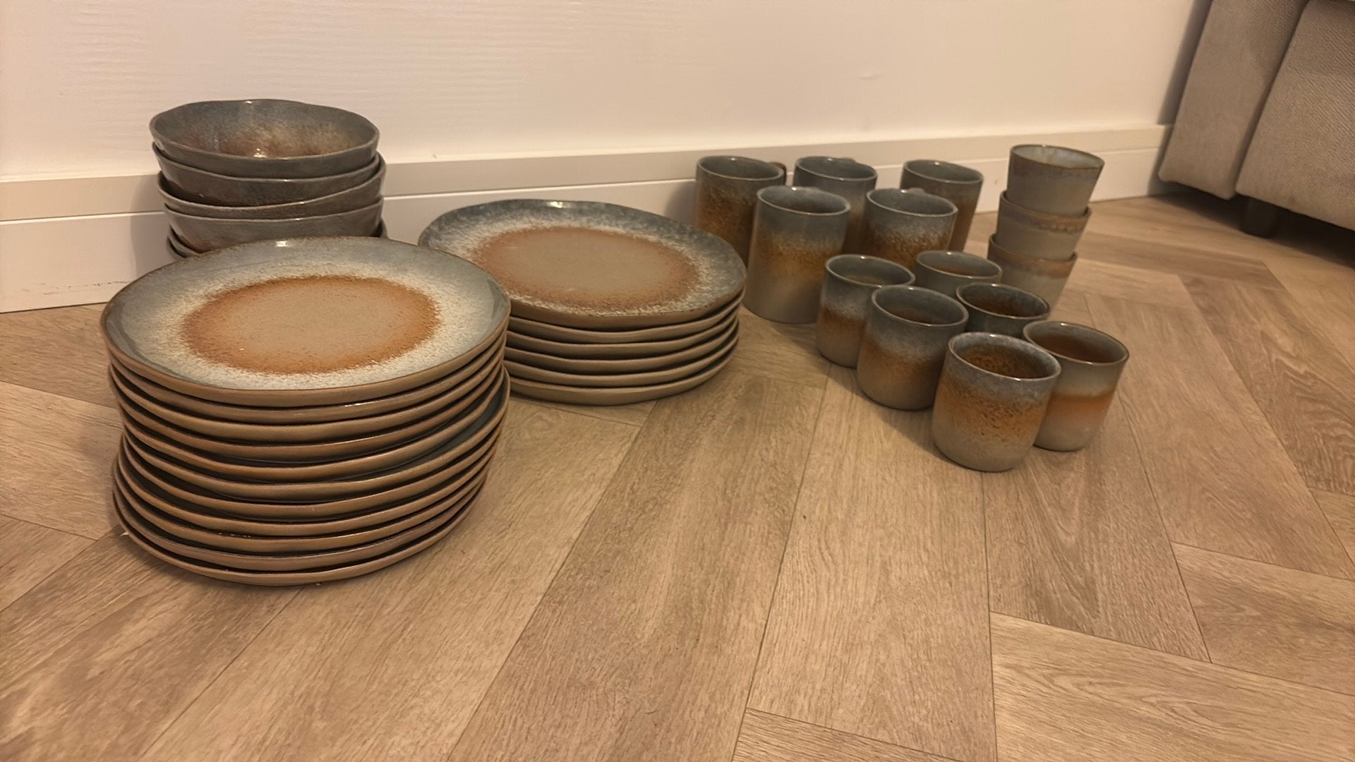 Xenos servies, Tuin en Terras, Ophalen, Gebruikt, Rond, Binnen
